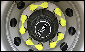 loose lug nut indicator